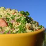 American Tabbouleh  Middle Eastern Salad Appetizer