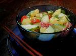 Vietnamese Cucumber Tomato and Pineapple Salad With Asian Dressing Dinner