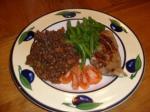 American Winestewed Puy Lentils Appetizer