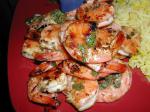American Lime and Cilantro Shrimp Dinner