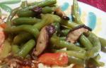 American Green Beans With Shiitake Mushrooms Dinner