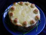 American Traditional British Mothering Sunday Simnel Cake BBQ Grill