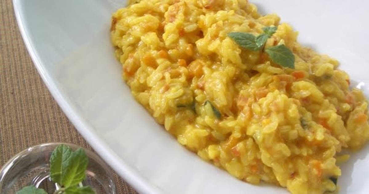 American Kabocha Squash Risotto 1 Dinner