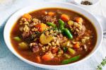 American Beef And Barley Soup Recipe 6 Appetizer