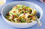 Canadian Prosciutto Pea and Lemon Fettuccine Recipe Appetizer