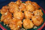 American Loukoumades greek Honey Dumplings Dessert