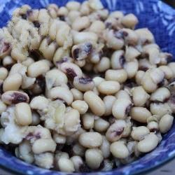 Iranian/Persian White Beans to the Seder of Rosh Hashanah Appetizer