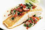 American Salmon With Tomato And Lime Salsa Recipe Dinner