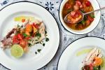 Australian Roasted or Grilled Whole Fish With Tomato Vinaigrette Recipe Appetizer