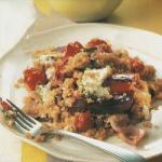 American Quinoa with Roasted Aubergines Appetizer