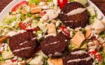 American Falafel Salad with Tahinilemon Dressing Recipe Appetizer