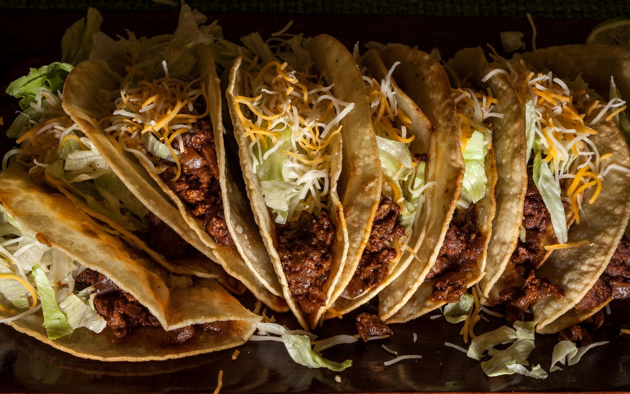 Mexican Crispy Ground Beef Tacos Recipe Appetizer