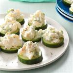 Canadian Shrimp and Cucumber Rounds Appetizer