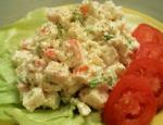 British Cottage Cheese Crab Salad for Two Appetizer
