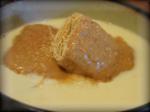 British Dads Peanut Butter on Shredded Wheat Breakfast