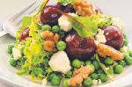 American Peas Baby Beetroot and Salted Caramelised Walnut Salad Recipe Dessert