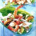 Italian Italian Salad of Fruits of the Sea to the Nun Appetizer