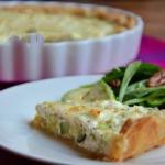 Australian Quiche with Courgette Leeks and Goat Cheese Dinner