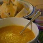 Australian Root Soup with Apple and Red Lentils Appetizer