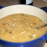 Chilean Chicken and Corn Soup Soup