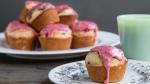 American Raspberry Jamfilled Doughnut Muffins Dessert