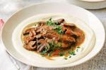 American Slow Cooker Beef And Mushrooms With Mash Recipe Appetizer