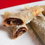 British Nutella Cinnamon Crepes Breakfast