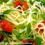 Spaghetti with Sweet Cherry Tomatoes Marjoram and Extra Virgin Olive Oil recipe