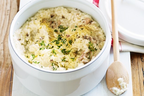 Australian Chicken And Mushroom Risotto Recipe Appetizer