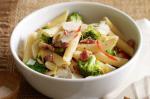 Australian Penne With Broccoli And Bacon Recipe Appetizer