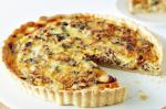 American Caramelised Onion and Cheddar Tart Recipe Appetizer