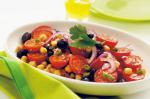 American Tomato and Chickpea Salad Recipe Appetizer