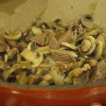 Veal Blanquette to Fungi recipe
