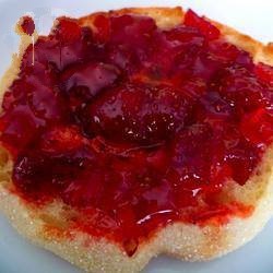 American Sweet Strawberries and Flower of Elder Breakfast