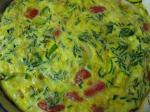 American Zucchinitomato Frittata Appetizer