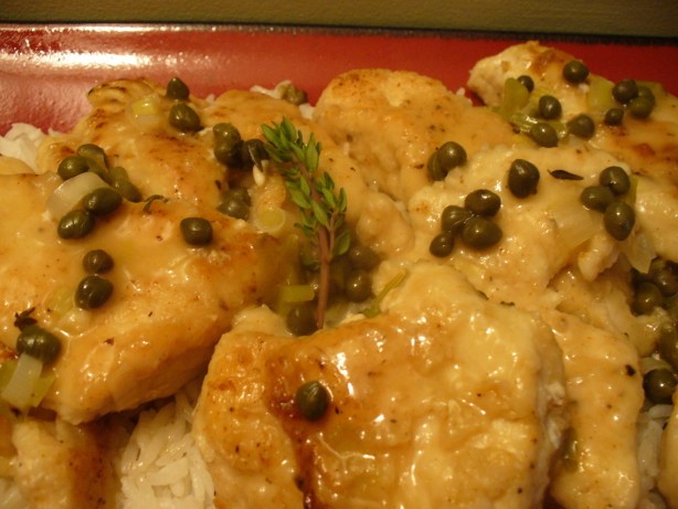 American Chicken in White Wine Sauce 1 Dinner