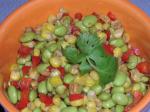 American Edamame soybean  Corn Salad Appetizer