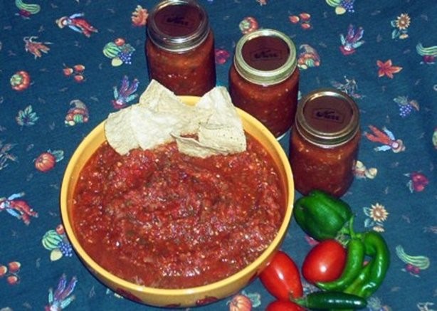 American Canned bottled Salsa Appetizer