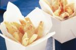 American Ovenbaked Fish Fingers And Chips Recipe Dinner