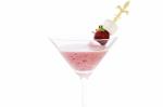 American Coconut And Strawberry Cocktail Recipe Appetizer