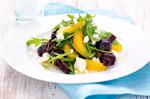 American Roast Beetroot Salad With Orange and Goats Cheese Recipe Appetizer