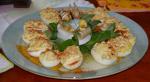American Eggs Stuffed With Crabmeat Appetizer