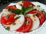 American Creole Tomato Salad Appetizer