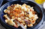 Australian Pasta With Prawns Cauliflower And Pangrattato Recipe Appetizer