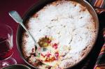 Australian White Chocolate and Raspberry Selfsaucing Pudding Recipe 1 Dessert