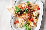 Australian Cuminspiced Beef Skewers With Tahini Cauliflower Recipe Appetizer