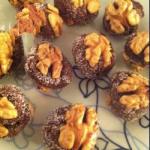 Australian Chestnut Chocolates with Walnut Dessert