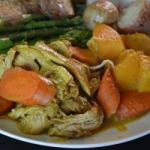 Australian Stew of Pork Tenderloin with Bottle Pumpkin and Dates Dinner