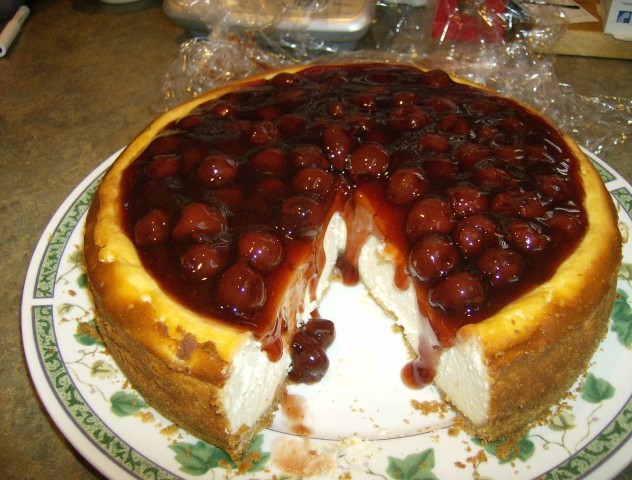 Australian New York Cheesecake With Graham Cracker Crust Dessert