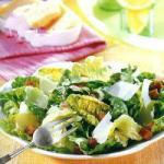 Australian Caesar Salad with Anchovies Appetizer